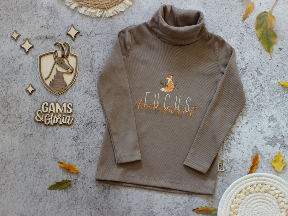 Felfenfuchs Langarm Rippshirt