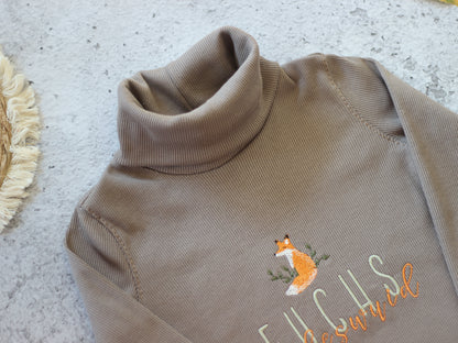 Felfenfuchs Langarm Rippshirt