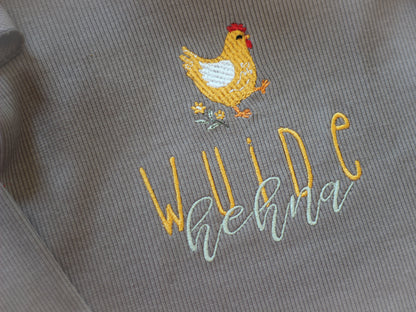 Gletschergeiß Langarm Rippshirt